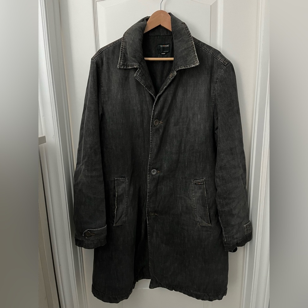 Energie 3/4 Fur Trench Coat